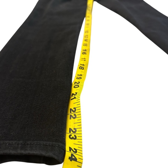 Cat & Jack Girls 12 Blue Straight Jeans and Girls 12 Black Skinny Jeans BUNDLE! - Picture 10 of 13